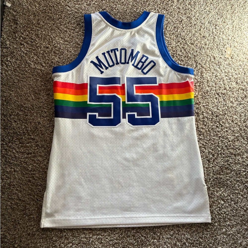 Mitchell & Ness Hardwood Classics White Jersey